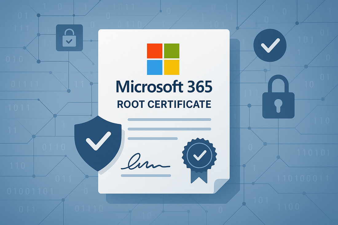 Microsoft 365 to Replace Root Certificate (2025)